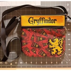 Loungefly Harry Potter Hogwarts Gryffindor Faux Leather Crossbody Bag Purse